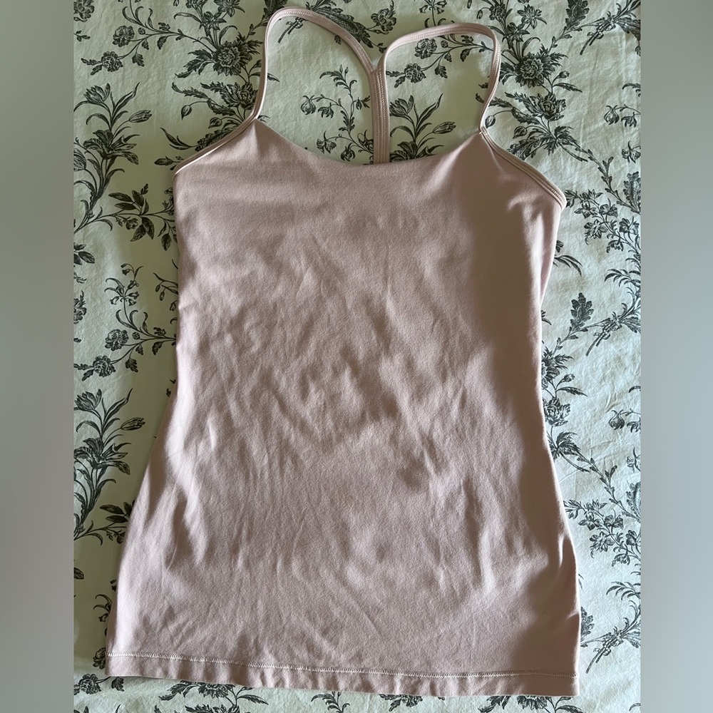 Lululemon Athletica | Power Y Tank Top - Size 6 (Blush Pink)